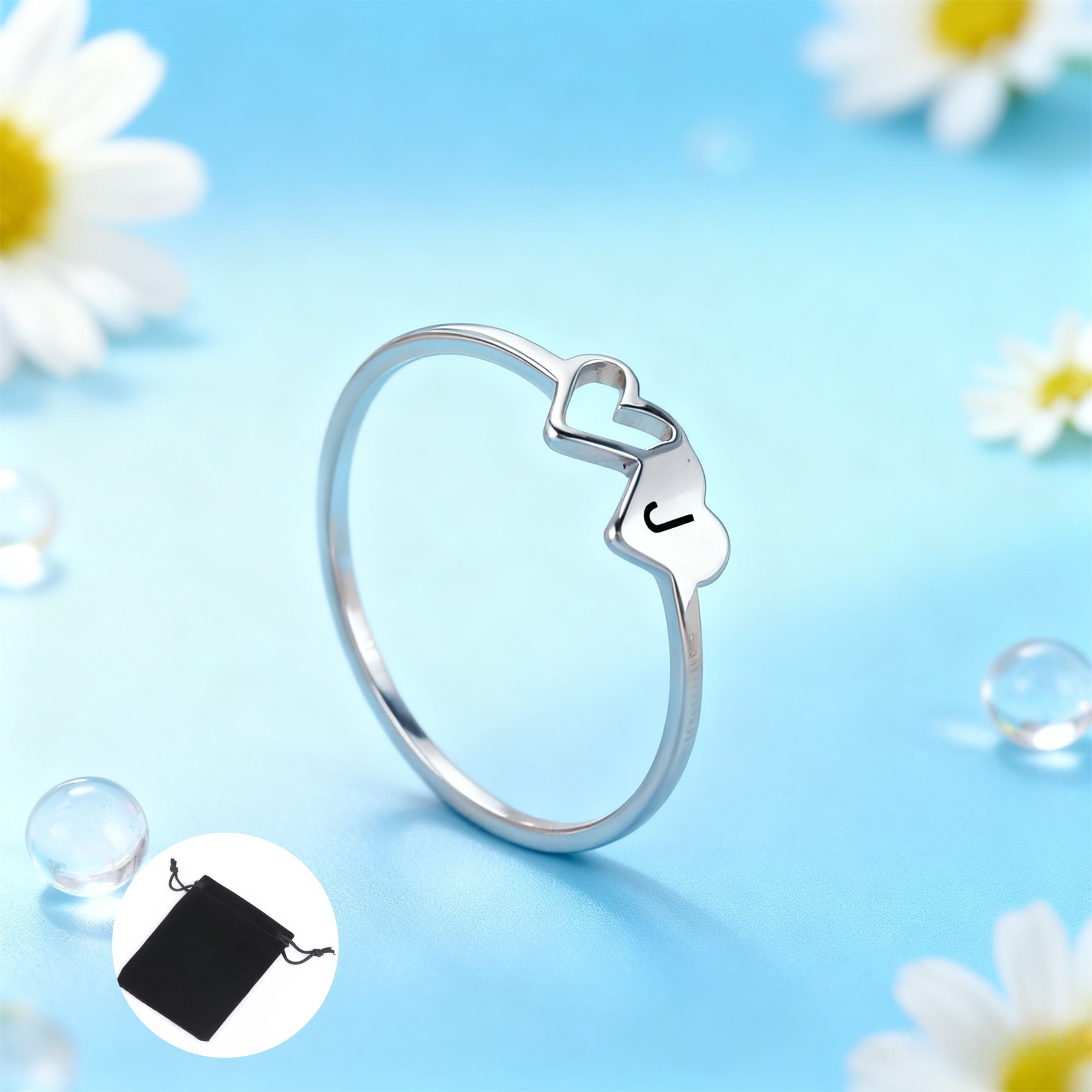 Customized Name Initial Double - Wedding Z ulasan dan harga