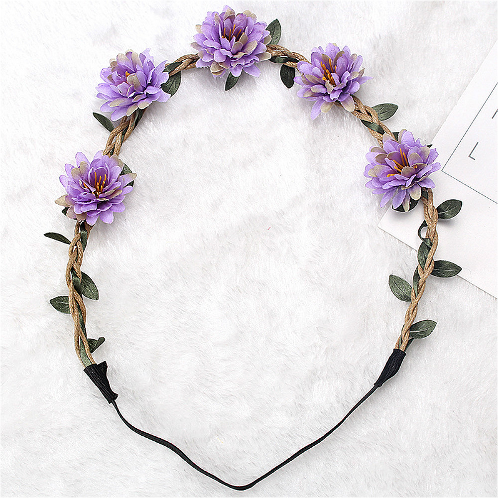 Women Wedding Flower Headband  - Wedding Supply List ulasan dan harga