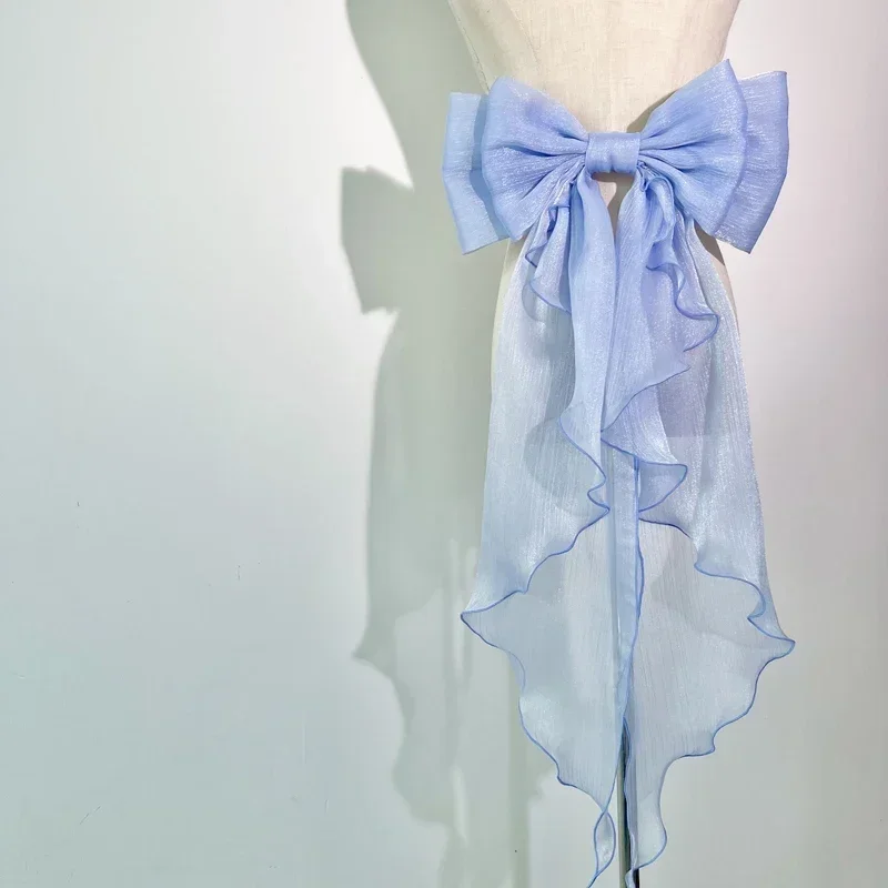 Trailing Bow Shiny Silk Double - Wedding Dress Supply ulasan dan harga
