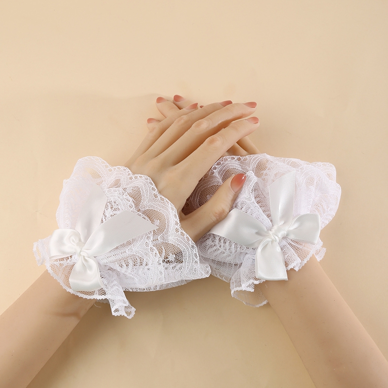 Sweet  Lolita Lace Bowknot Wri - Wedding Supply List ulasan dan harga