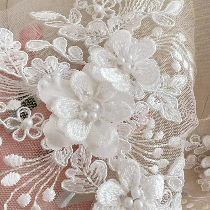 2PCS=1Pair,Rope Embroidery Pea - Wedding Dress Supply ulasan dan harga