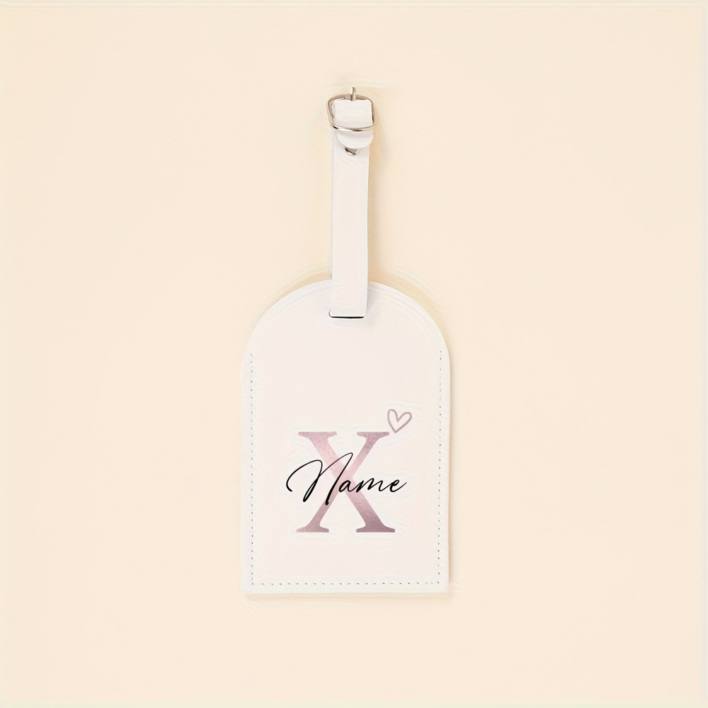 Custom PU Luggage Tag Personal - Wedding Z ulasan dan harga