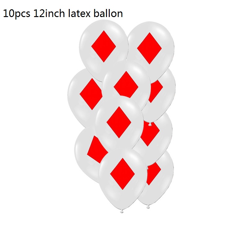 10pcs/lot 12inch Spades/Hearts - Wedding Qq ulasan dan harga