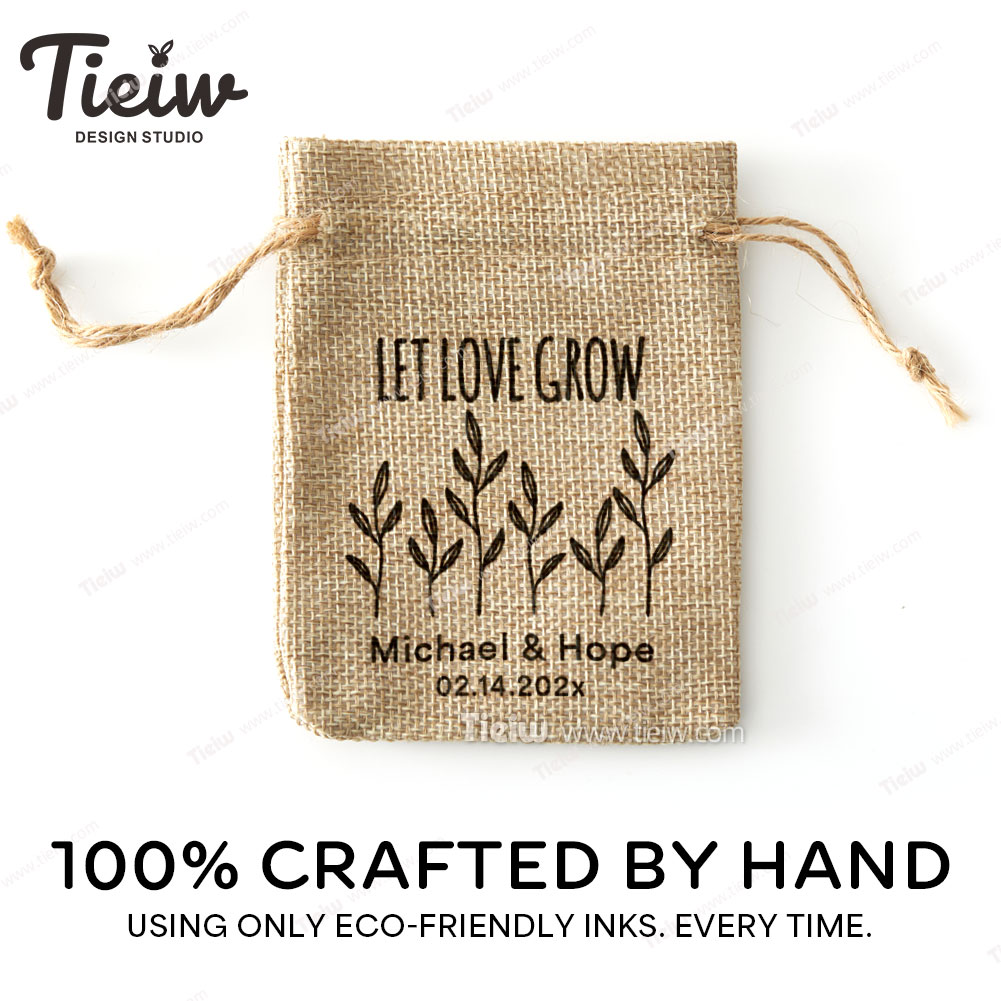 25PCS-Personalized Burlap Wedd - Wedding Supply List ulasan dan harga