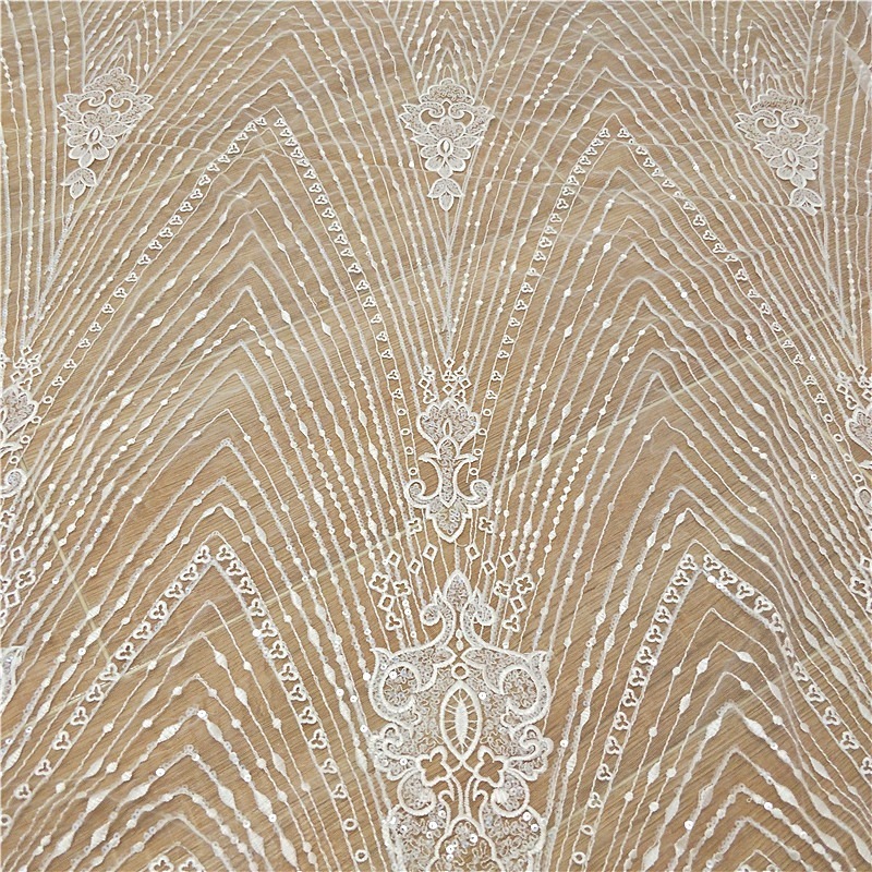 New Striped Lace Embroidery Se - Wedding Dress Supply ulasan dan harga