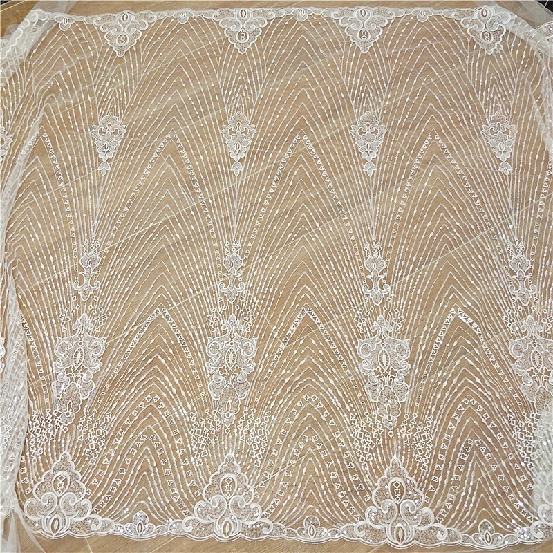 New Striped Lace Embroidery Se - Wedding Dress Supply ulasan dan harga