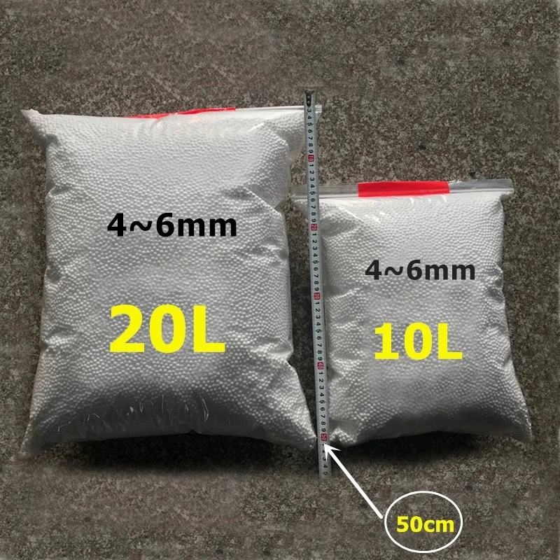 4-6mm 10L/20L White Styrofoam  - Wedding Z ulasan dan harga