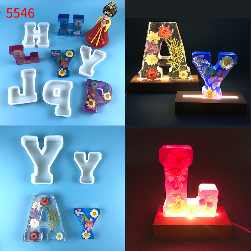 1pc A-Z Letter Silicone Molds  - Wedding Z ulasan dan harga