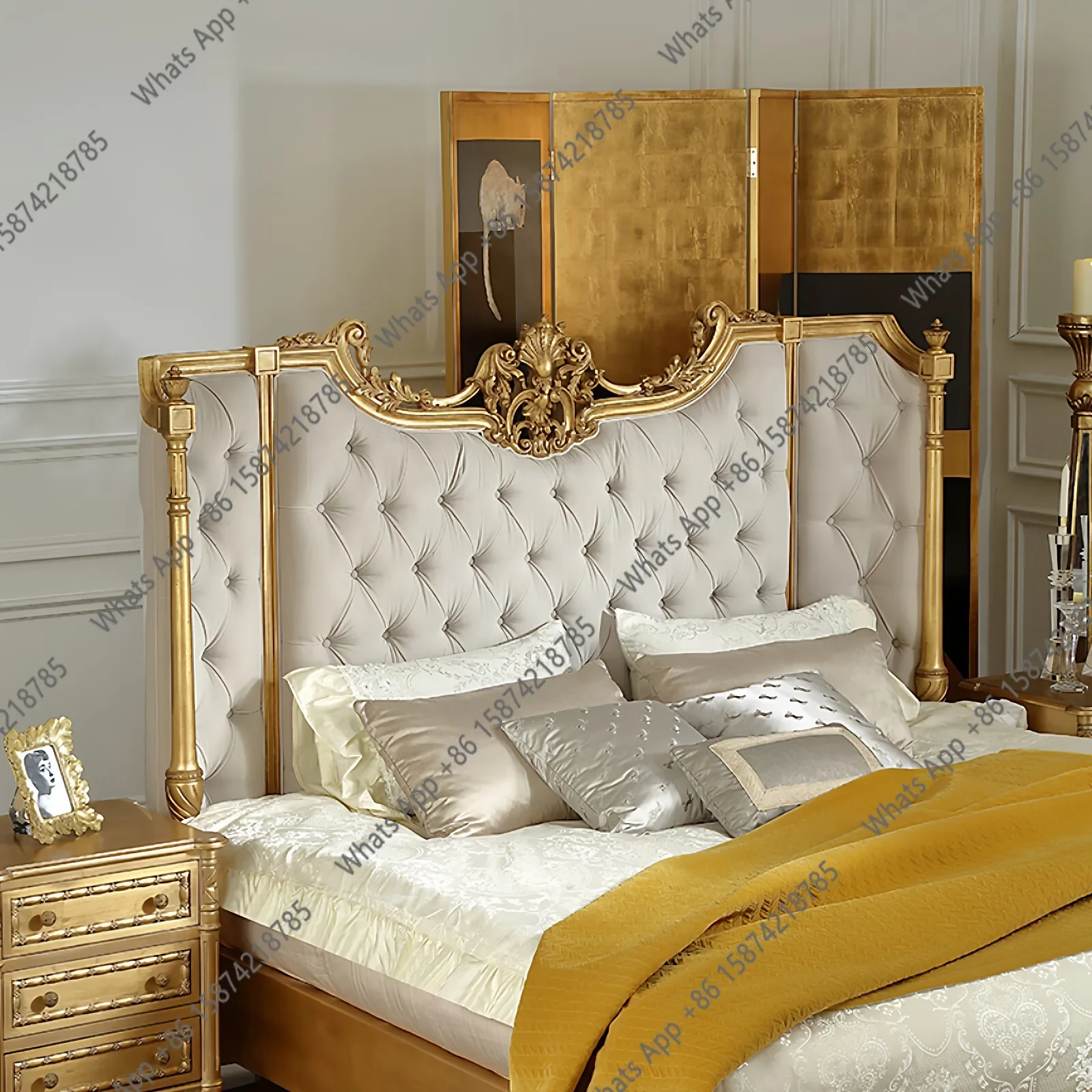 Qq Mn Court French Gold Retro  - Wedding Qq ulasan dan harga