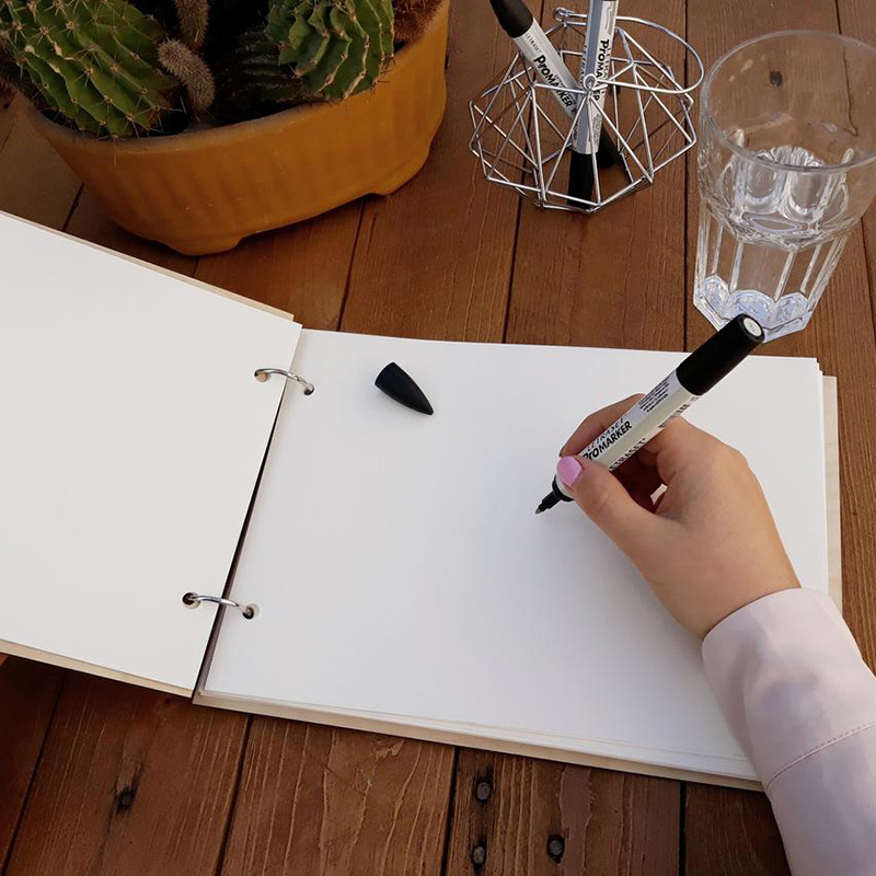 Personalized Wedding Guestbook - Wedding Supply List ulasan dan harga