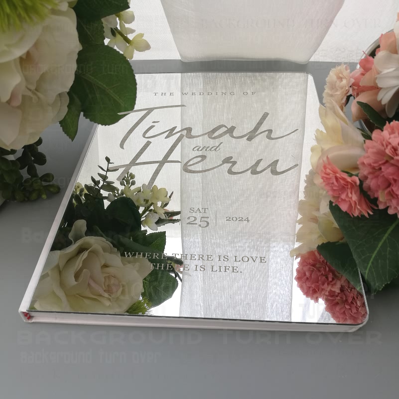 Personalized Wedding Guest Boo - Wedding Supply List ulasan dan harga