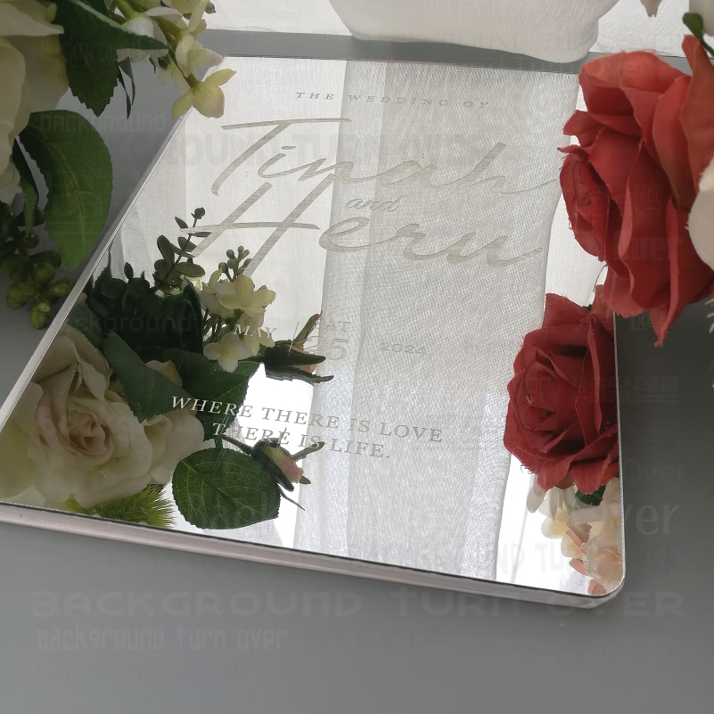 Personalized Wedding Guest Boo - Wedding Supply List ulasan dan harga