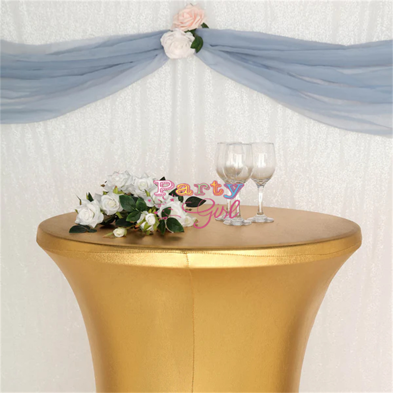 Hot Sale Metallic Spandex Tabl - Wedding Qq ulasan dan harga