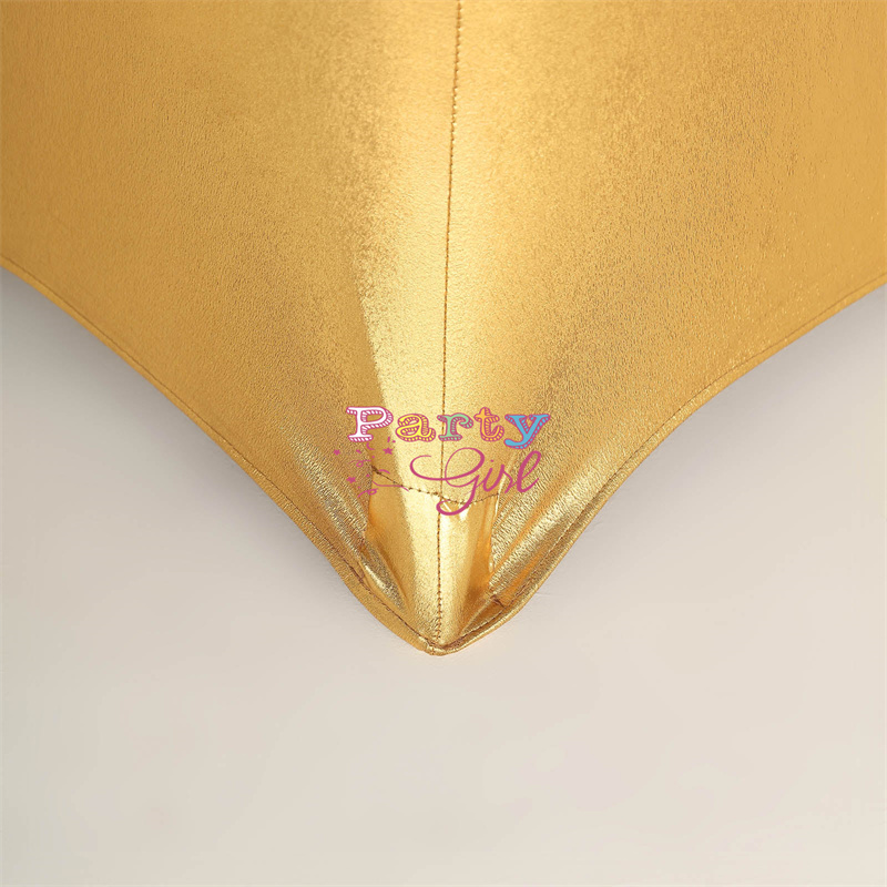 Hot Sale Metallic Spandex Tabl - Wedding Qq ulasan dan harga
