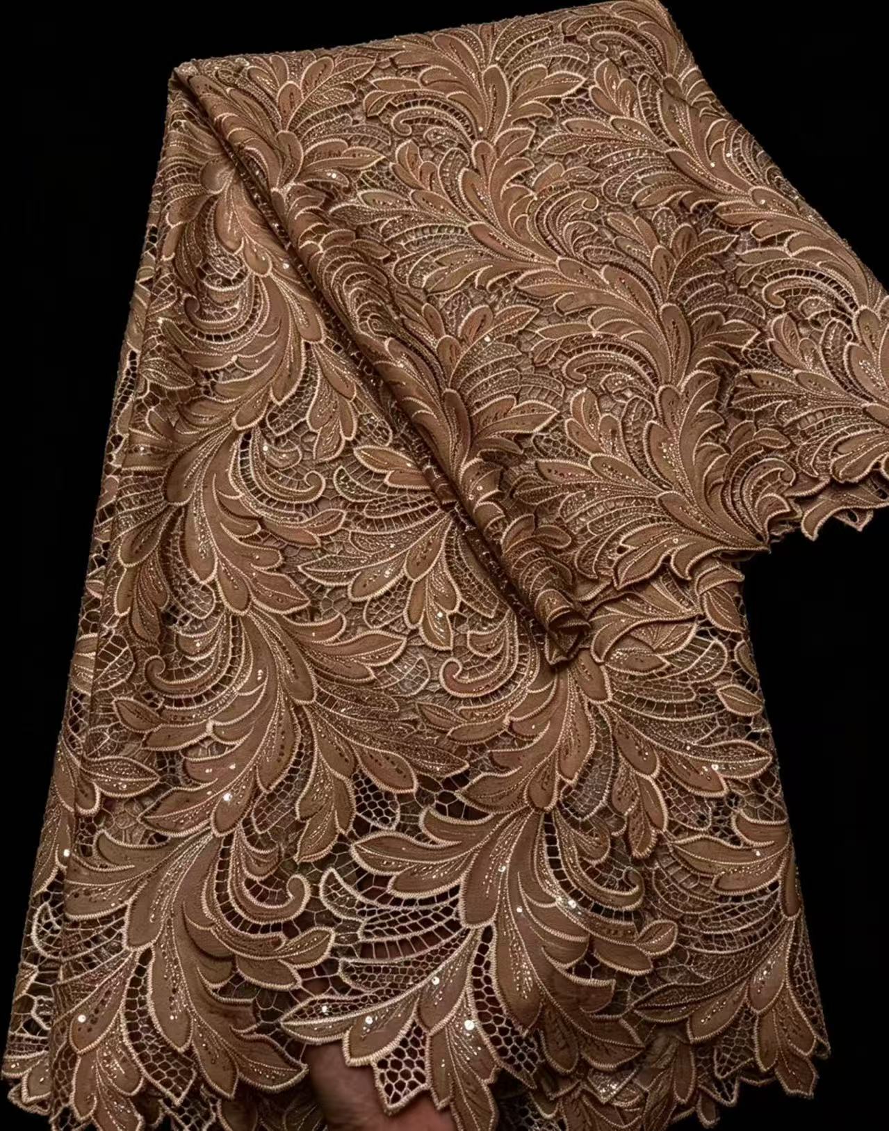 2026 Nigerian Cord Guipure Lac - Wedding Dress Supply ulasan dan harga