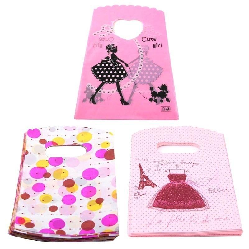 Mixed Pattern Plastic Gift Bag - Wedding Supply List ulasan dan harga