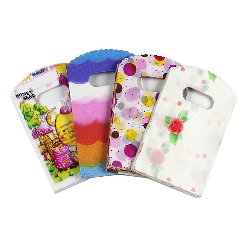 Mixed Pattern Plastic Gift Bag - Wedding Supply List ulasan dan harga