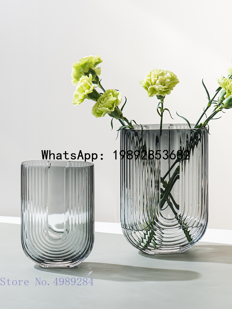 QQ Glass Vase Transparent U Ty - Wedding Qq ulasan dan harga