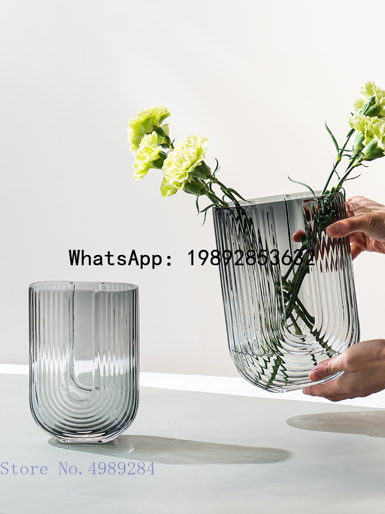 QQ Glass Vase Transparent U Ty - Wedding Qq ulasan dan harga
