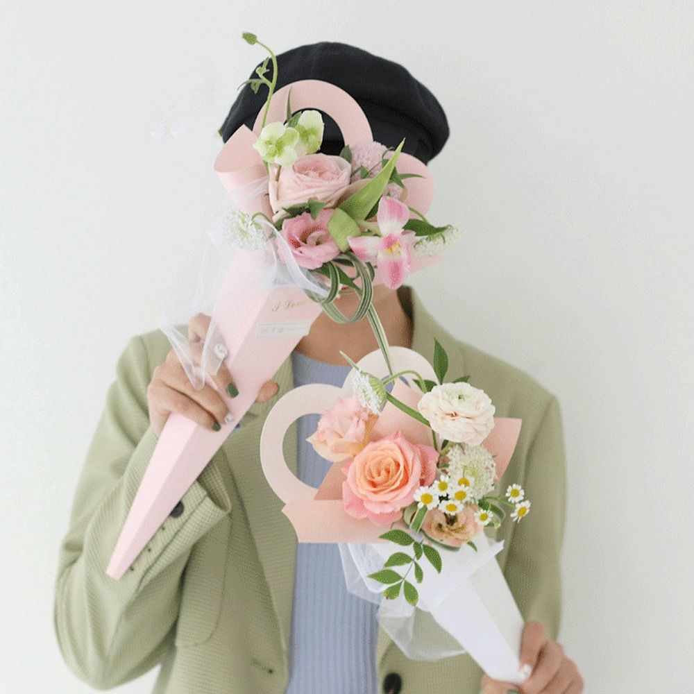10pcs Romantic Heart Single Fl - Wedding Packaging ulasan dan harga