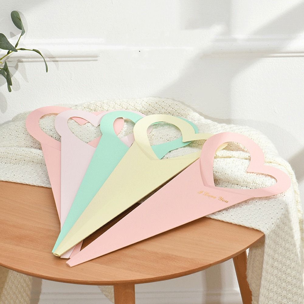 10pcs Romantic Heart Single Fl - Wedding Packaging ulasan dan harga