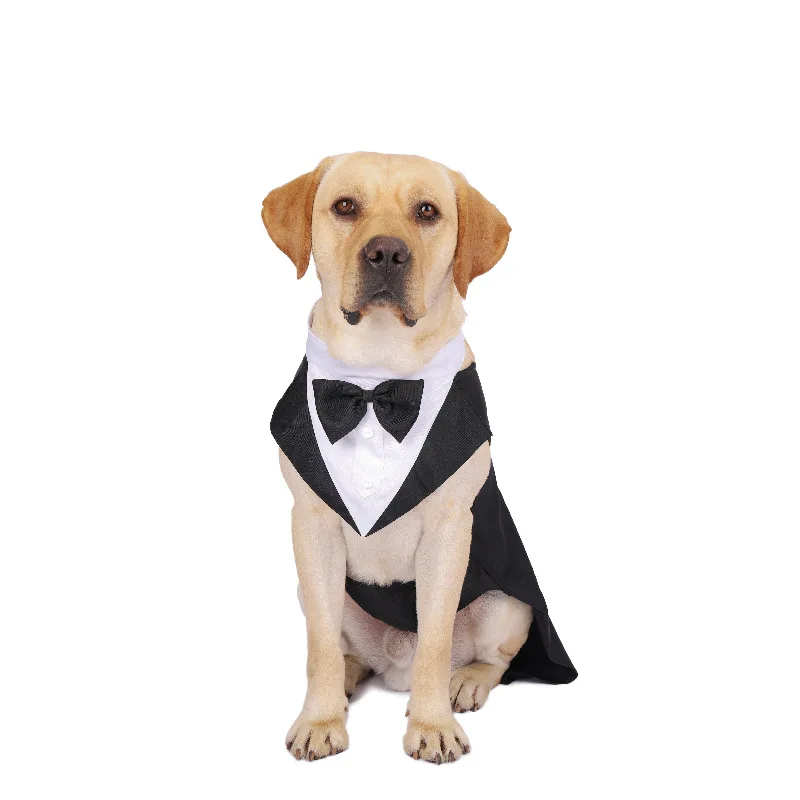 Pet Dog Clothes Fashion Party  - Suitsupply Wedding Tuxedo ulasan dan harga