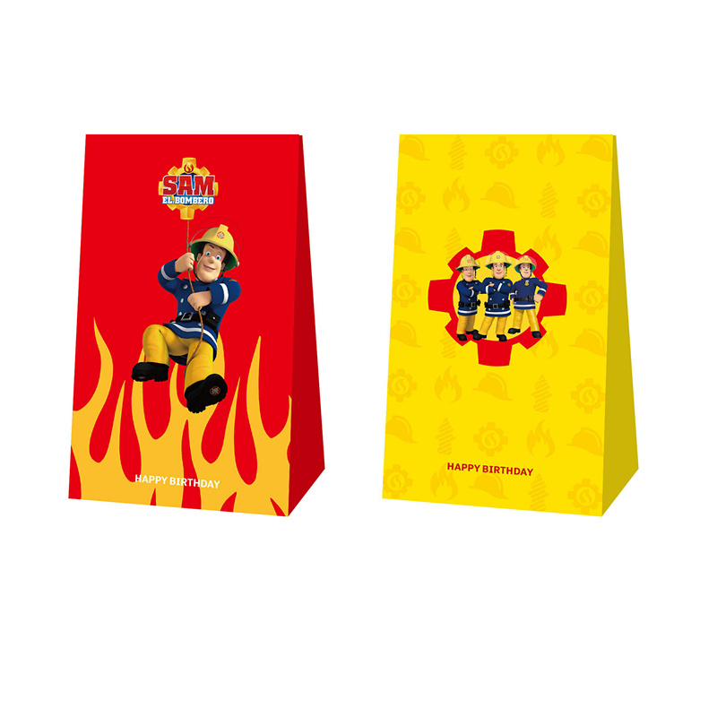 12pcs Fireman Sam Candy Bags P - Wedding Event Supply ulasan dan harga